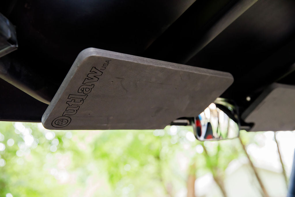 Outlaw UTV Side by Side Visor Kit (mounting hardware & tools included)